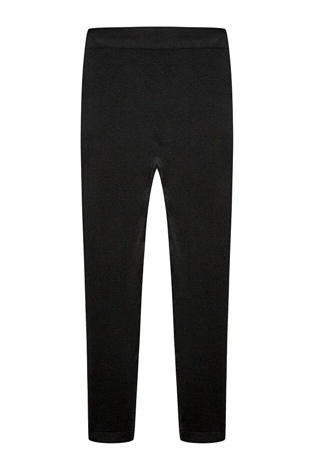 Детское термобелье для мальчиков с длинным рукавом Ultimate merino kids seamless thermal tights Thermoform, Black