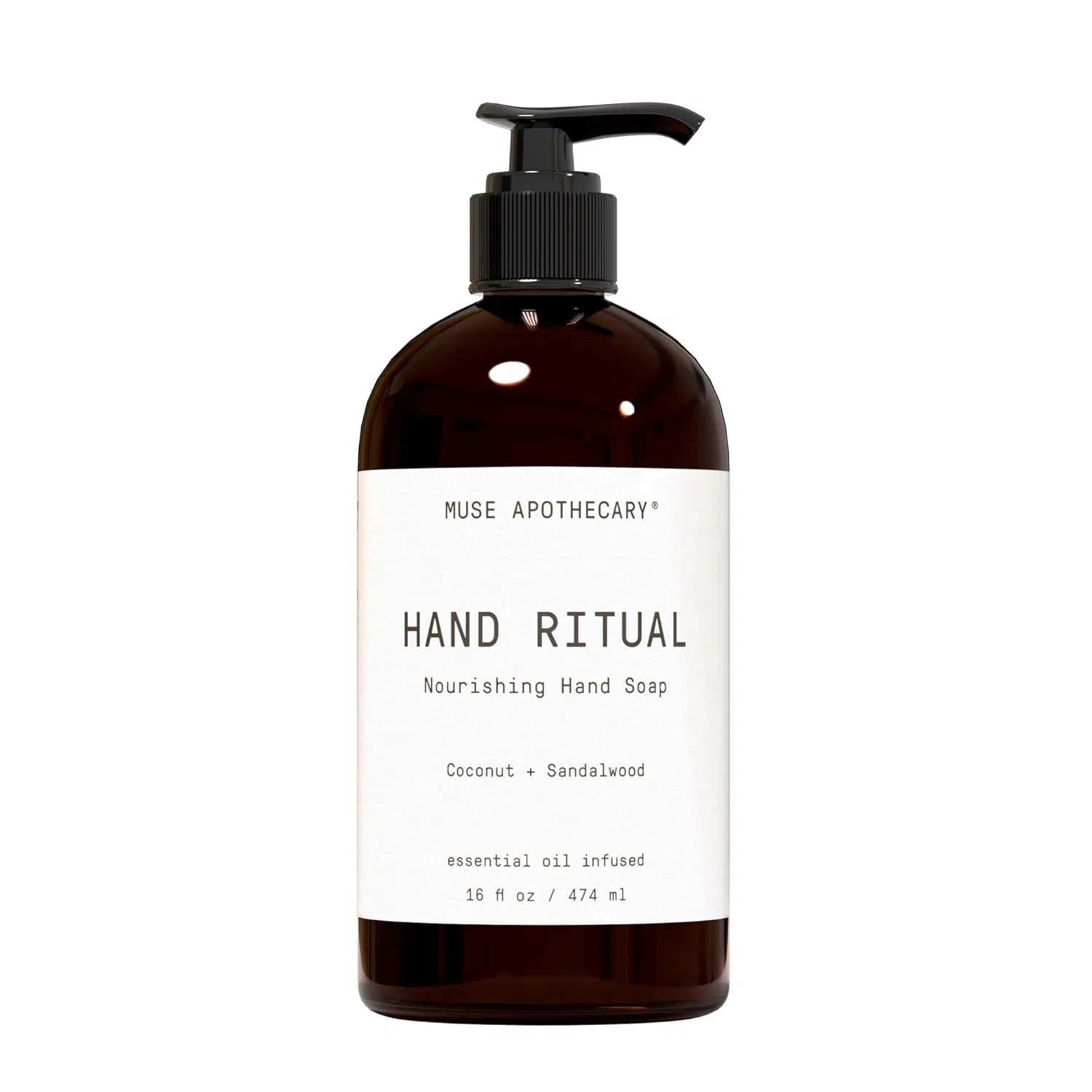 Мыло для рук Aromatherapy Muse Apothecary, 473 мл, Coconut + Sandalwood