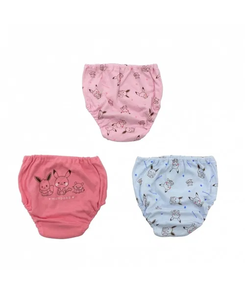 Детские трусы комплект 3 шт monpoke collection monpoke, Pink