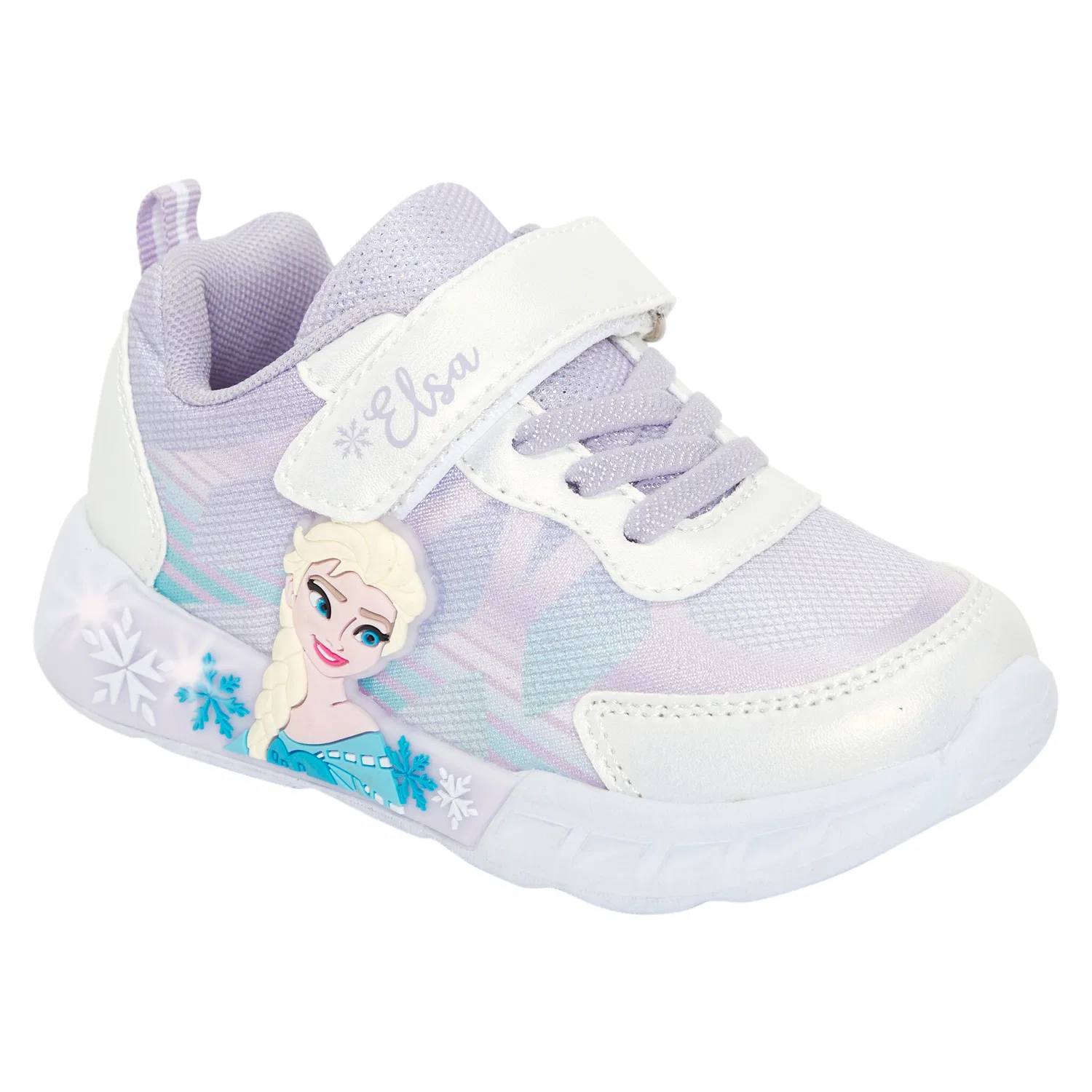 Детские кроссовки с подсветкой Disney Frozen, White