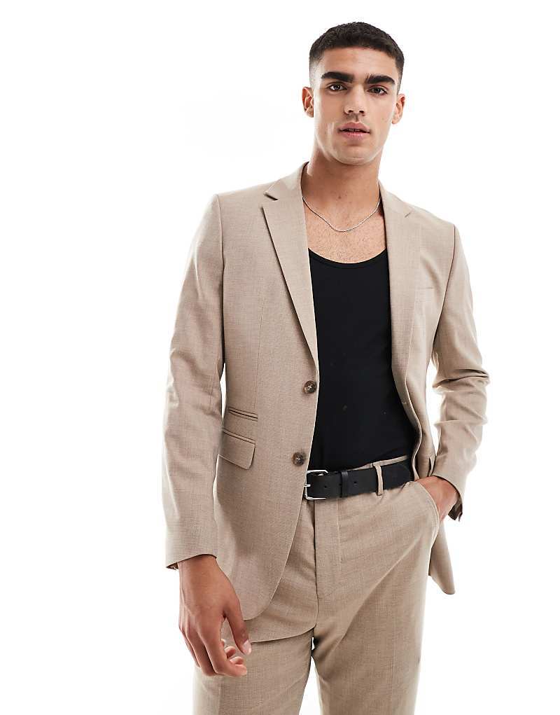 

Selected Homme – Neil – Кремовый пиджак классической посадки
