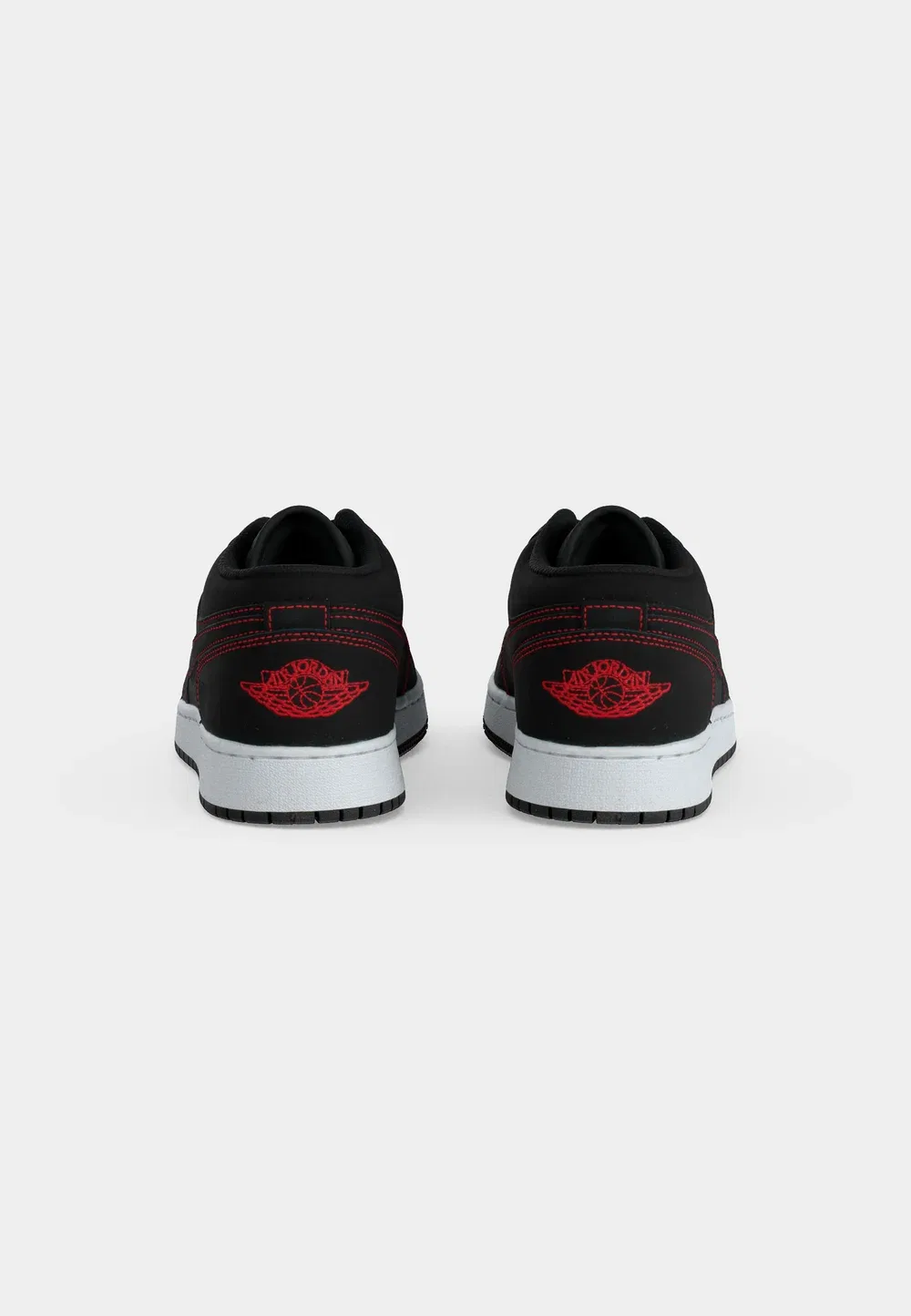 Кроссовки Air 1 унисекс Jordan, Black/University Red/White — фото 4
