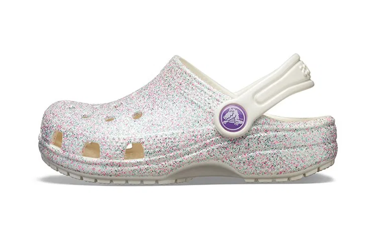 Детские сандалии-клоги с перфорацией Classic Clog Crocs, Oyster