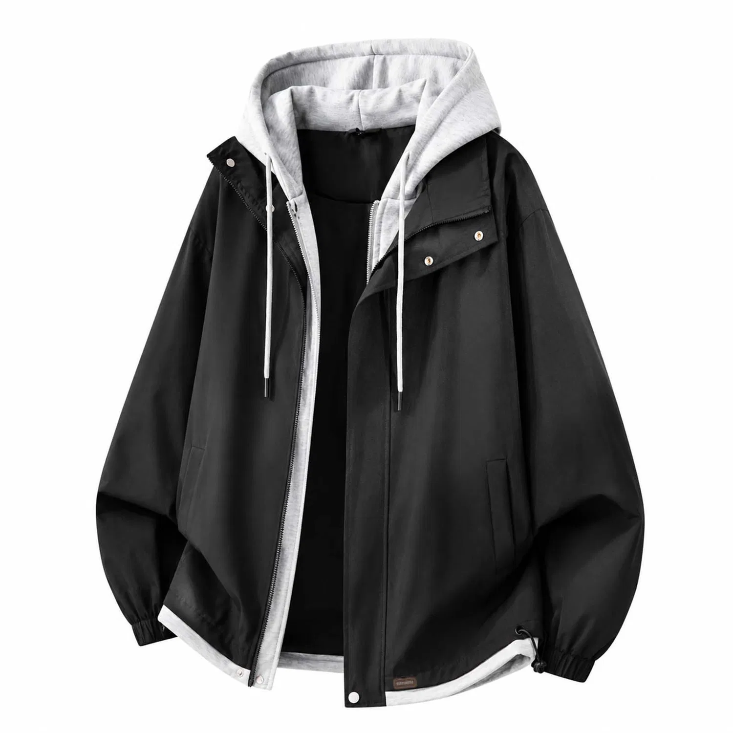 Детский ветрозащитный худи с капюшоном, прямой крой, Windbreaker, WARRIOR