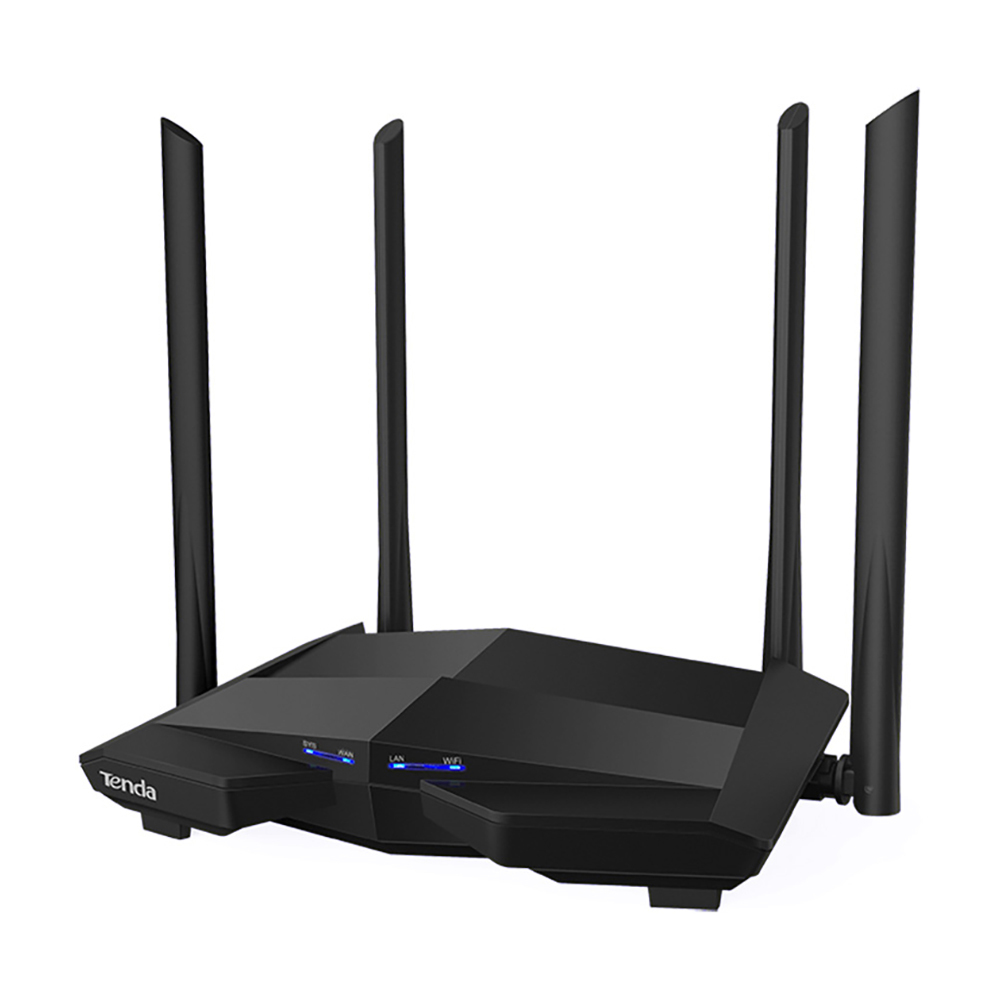 

Wi-Fi роутер Tenda AC10U, AC1200, чёрный