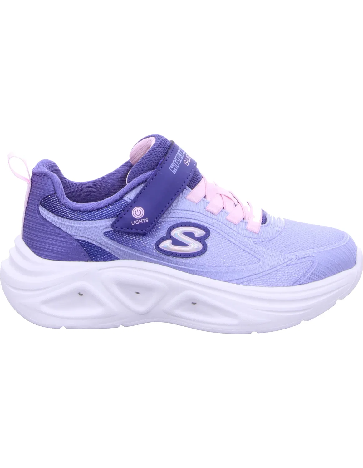 Кроссовки низкие Skechers SOLA GLOW 2.0, темно-синий — фото 4