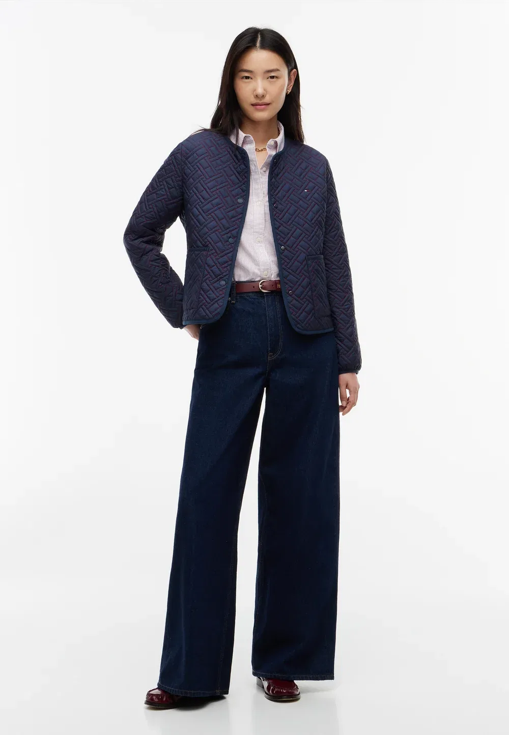 Стеганая подкладка - легкая куртка Tommy Hilfiger, Dark Blue — фото 2