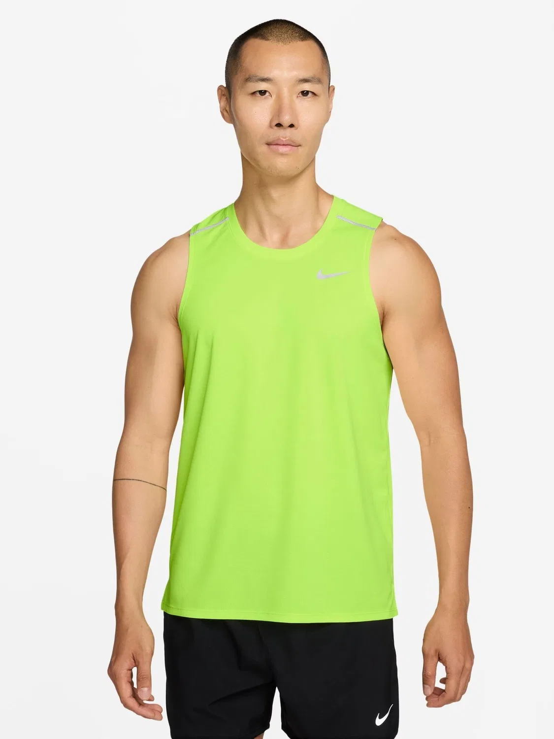 Майка беговая Nike Miler Dri-FIT, Volt Ice Yellow