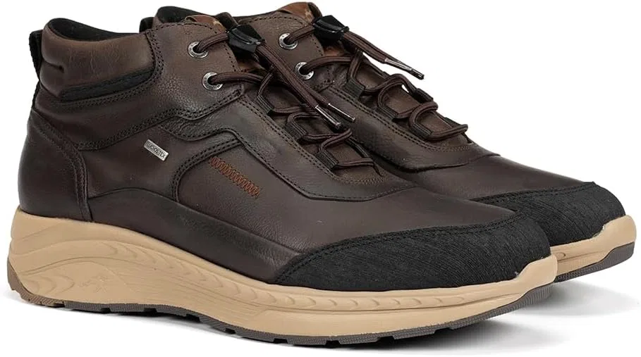 Водонепроницаемые мужские ботинки FLUCHOS F2295, Coffee Brown
