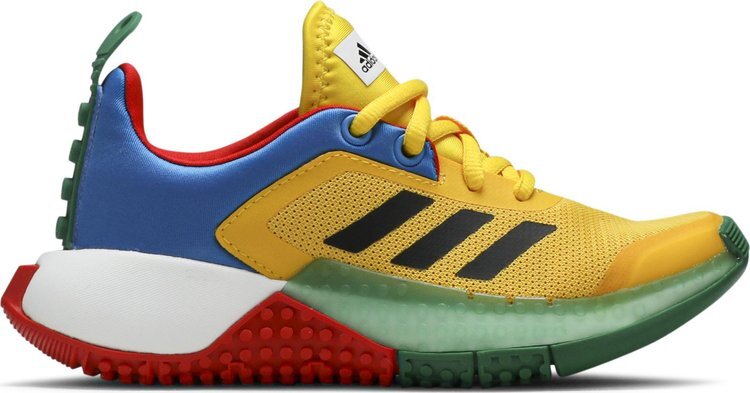 Кроссовки Adidas LEGO x Sport J 'Equipment Yellow', желтый — фото 2