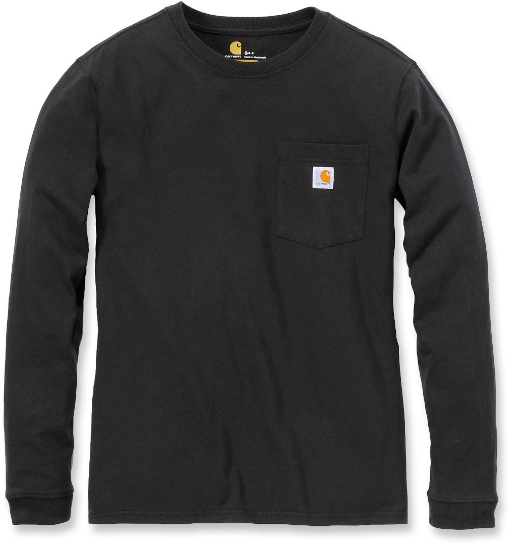 

Футболка с длинным рукавом женская Carhartt Workwear Pocket, черный