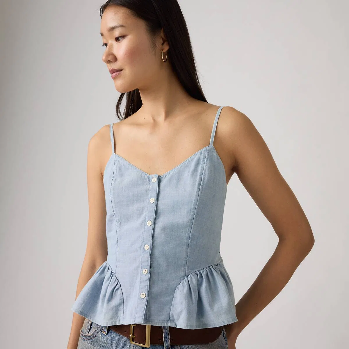 Блузка Моне Levi's, Soft Current - Light Wash — фото 2