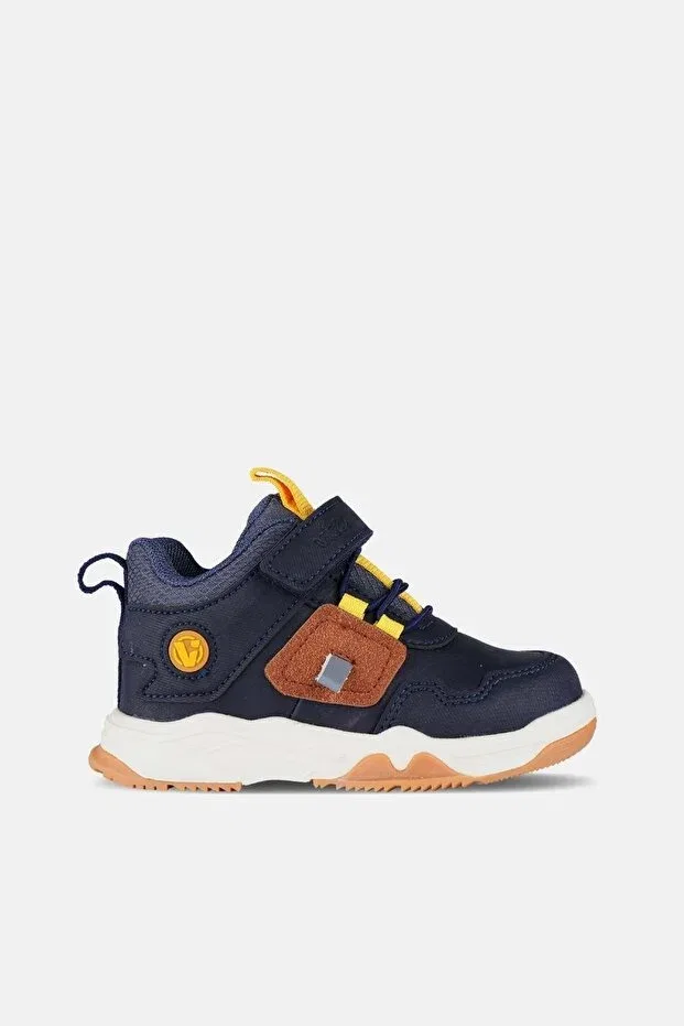 Детские ботинки для девочек на плоской подошве Vicco, Navy Blue