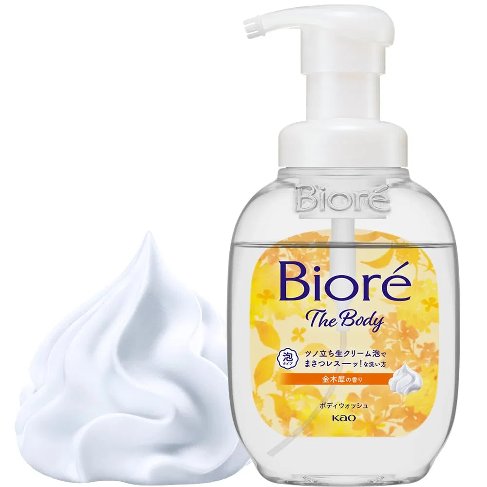 Пенка для тела Biore u The Body Foaming Body Wash 540 мл, Белый