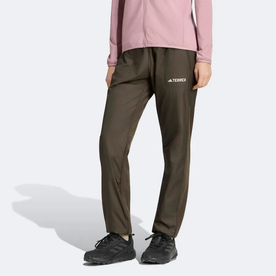 Спортивные штаны Terrex Multi Windfleece adidas, Зеленый