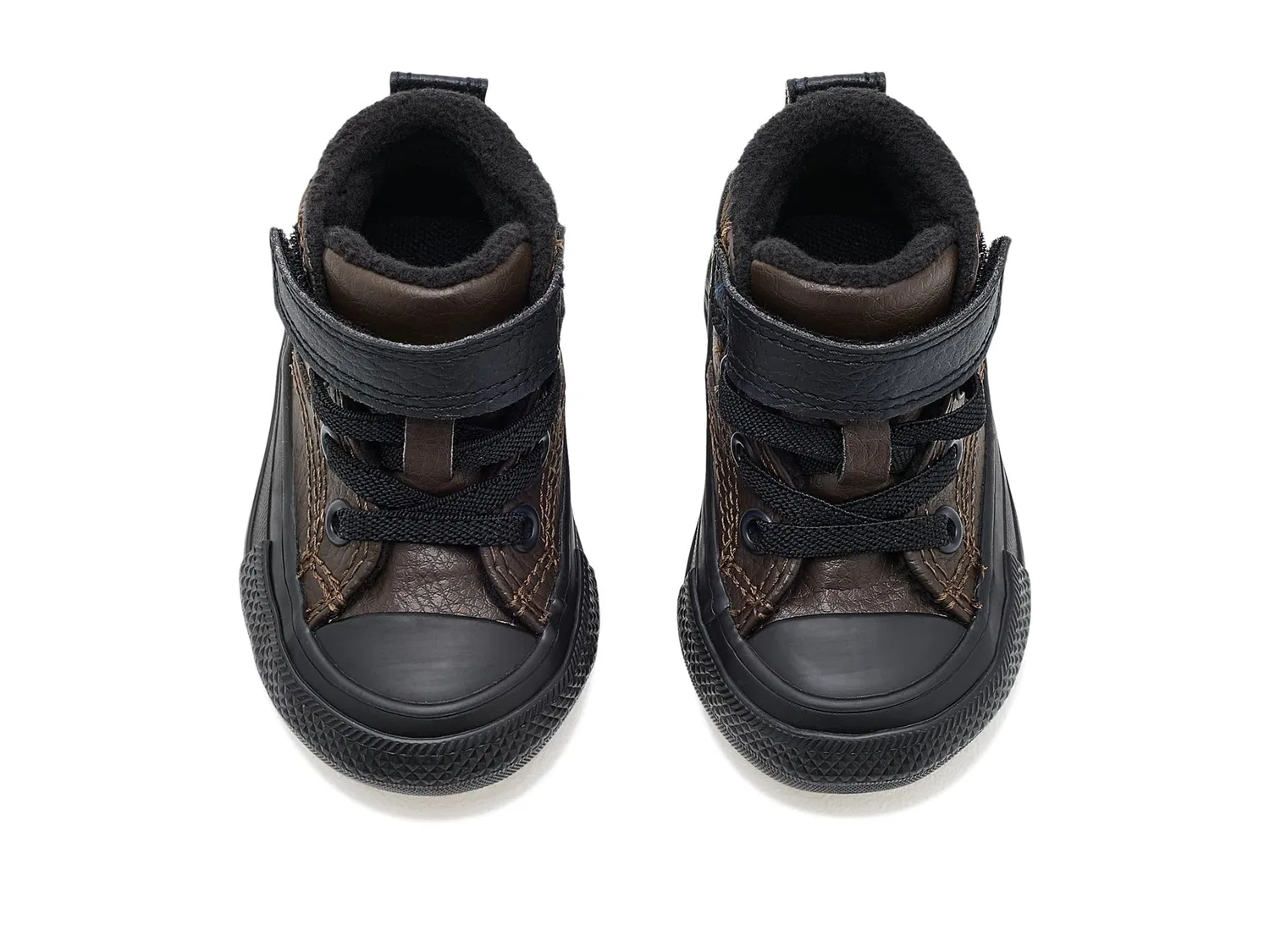 Детские сапоги Chuck Taylor All Star Malden Street (для младенцев/малышей) Converse Kids, Fresh Brew/Struck Gold/Black — фото 3