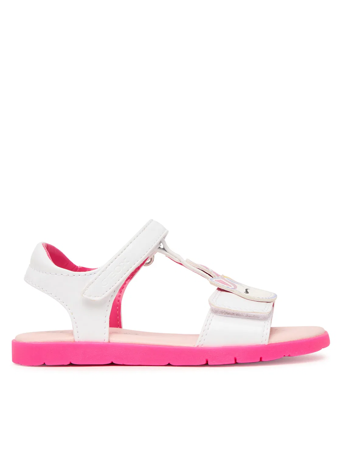 Сандалии для девочки Sandal Joyfoot Gir Geox, белый — фото 2