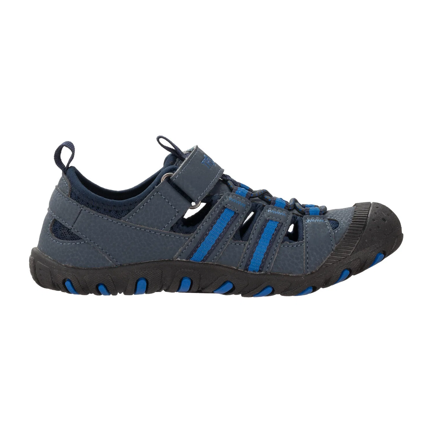 Детские сандалии с закрытым носком Sandefjord Sandal XT Trollkids, Navyblau Blau — фото 2