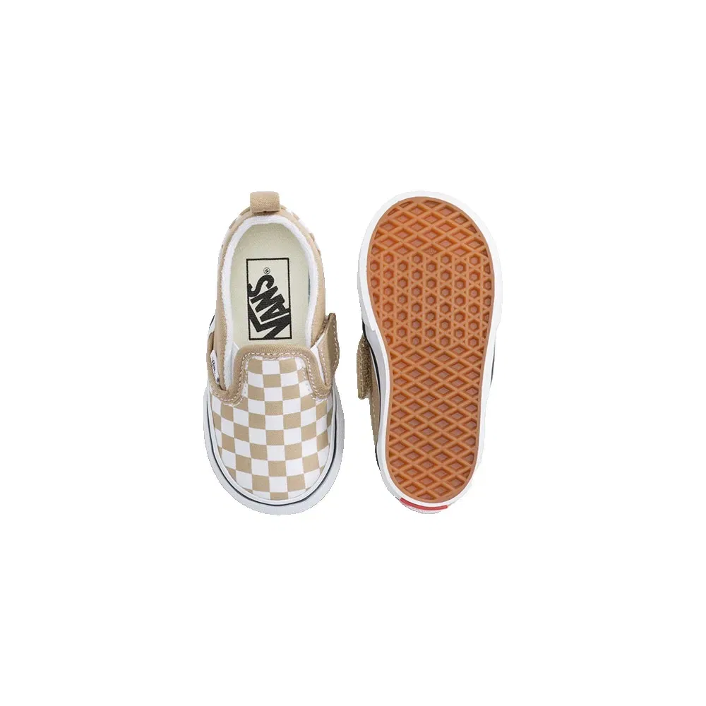 Кроссовки Slip-On V Vans, коричневый — фото 4
