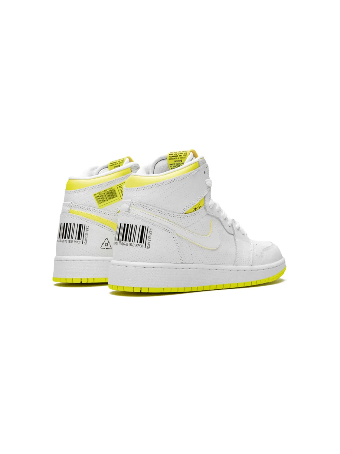 Кроссовки Air Jordan 1 Retro High OG First Class Flight, белый — фото 3