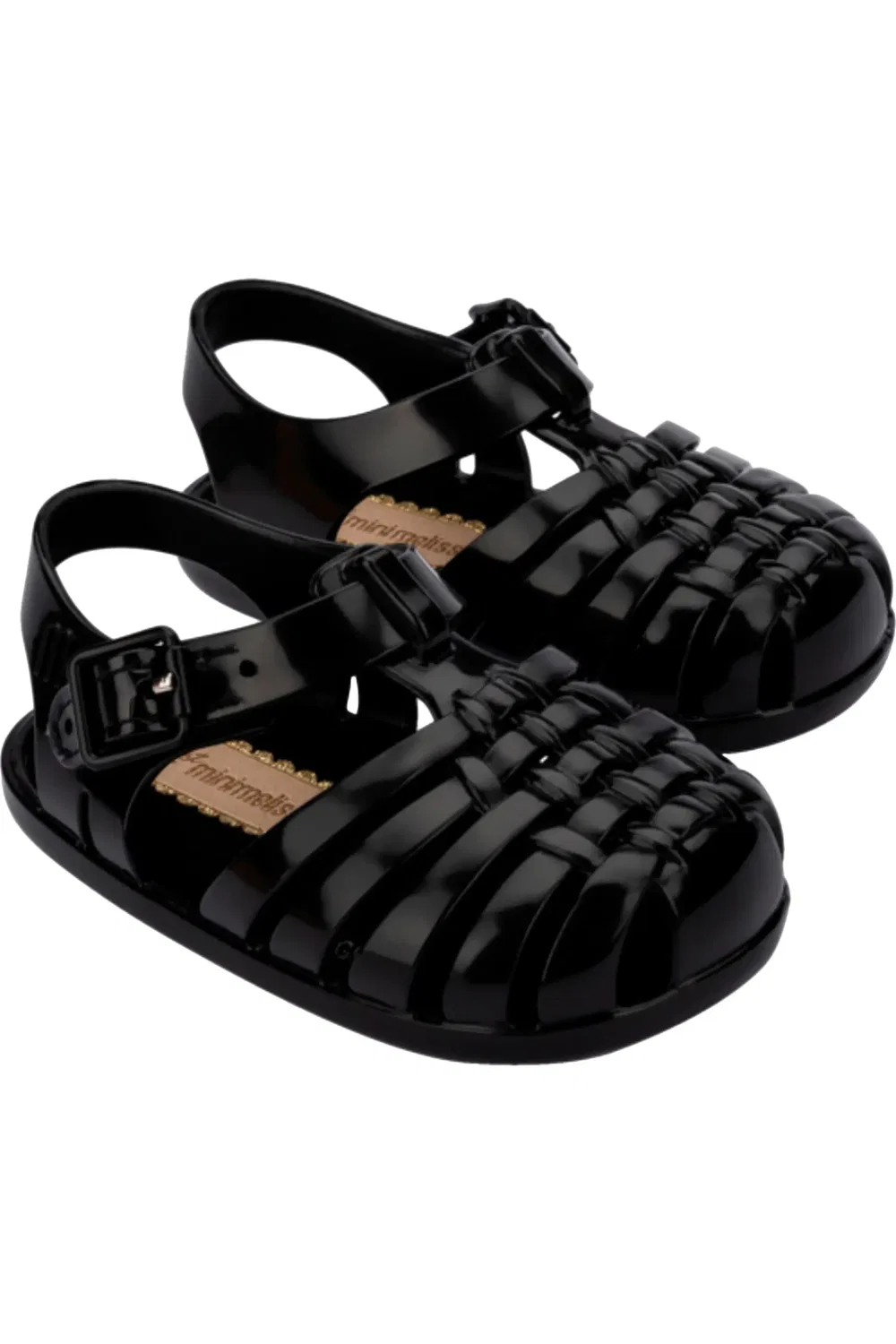 Детские сандалии рыбацкие с ароматом My First Possession Mini Melissa, черный