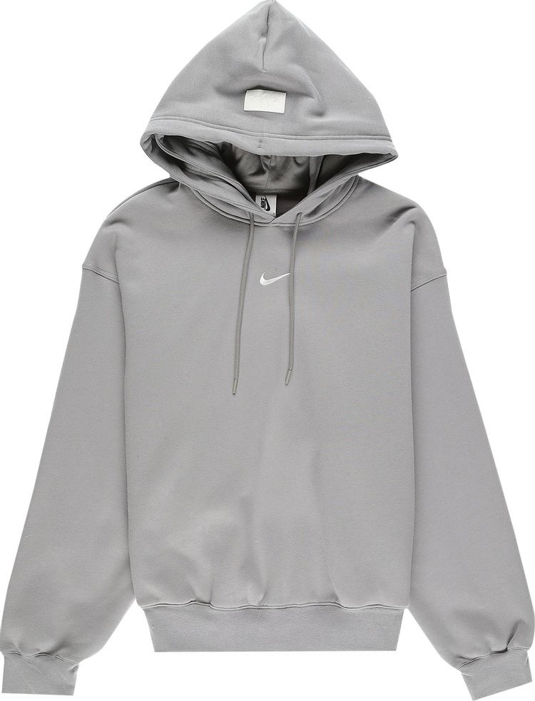 Худи Nike x Fear of God Double Hood Hoodie 'Dust/Sail', серый