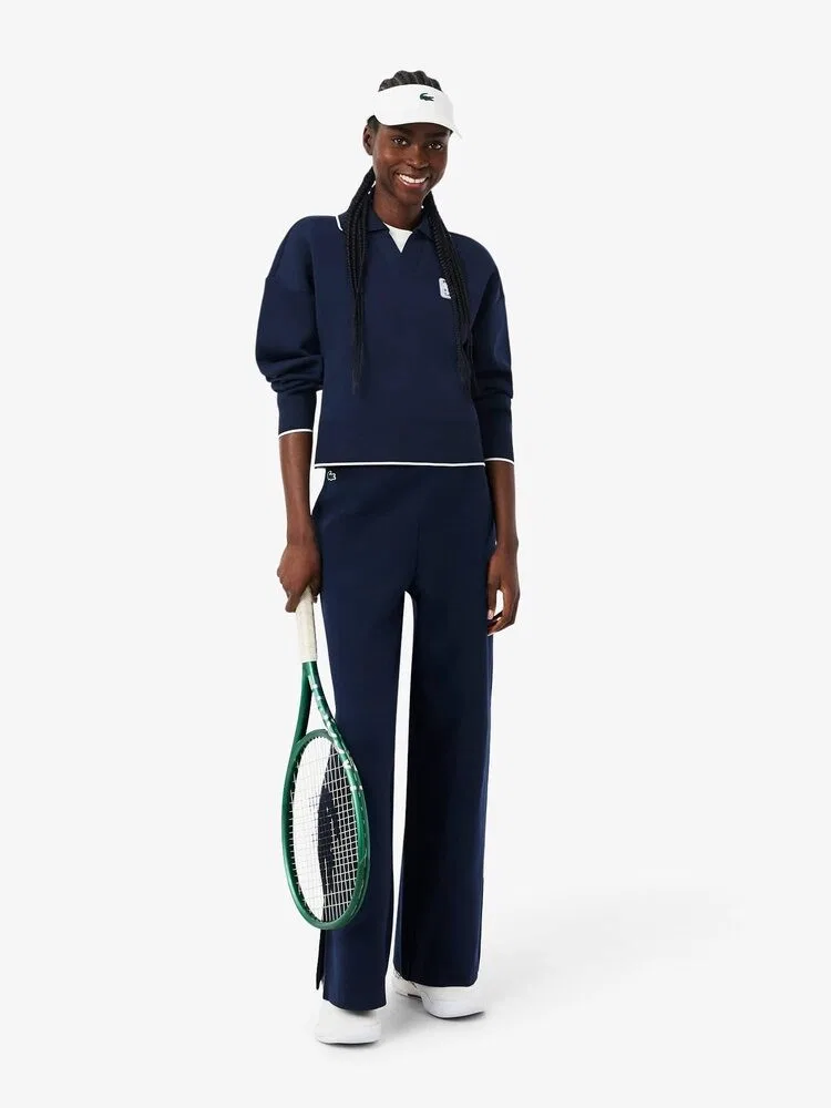 Свитшот LACOSTE Heritage Tennis Navy — фото 4
