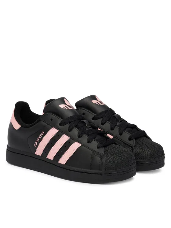 Кроссовки Superstar II Adidas, черный — фото 3
