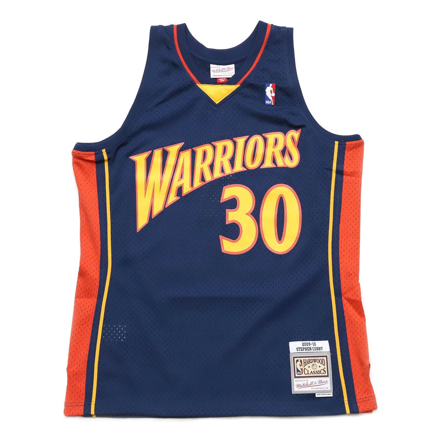 

Джерси Mitchell & Ness NBA Golden State Warriors Swingman Jersey 'Stephen Curry Road 2009-10', темно-синий