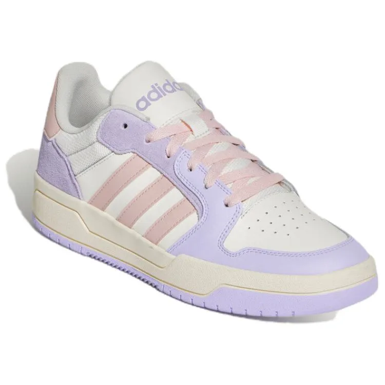 Adidas ENTRAP Textile, Synthetic Leather, Split Cow Leather Low top Skateboard Shoes Unisex Pink Purple — фото 4