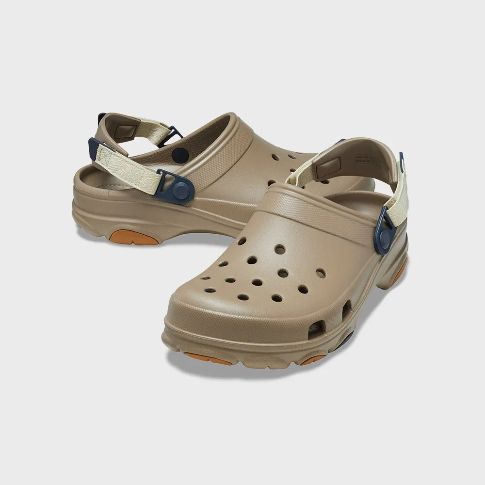 Мужские клоги All-Terrain цвета хаки-грибной от Crocs