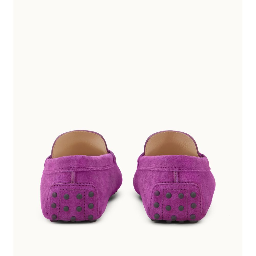 

Обувь для вождения Gommino из замши TOD's, фиолетовый