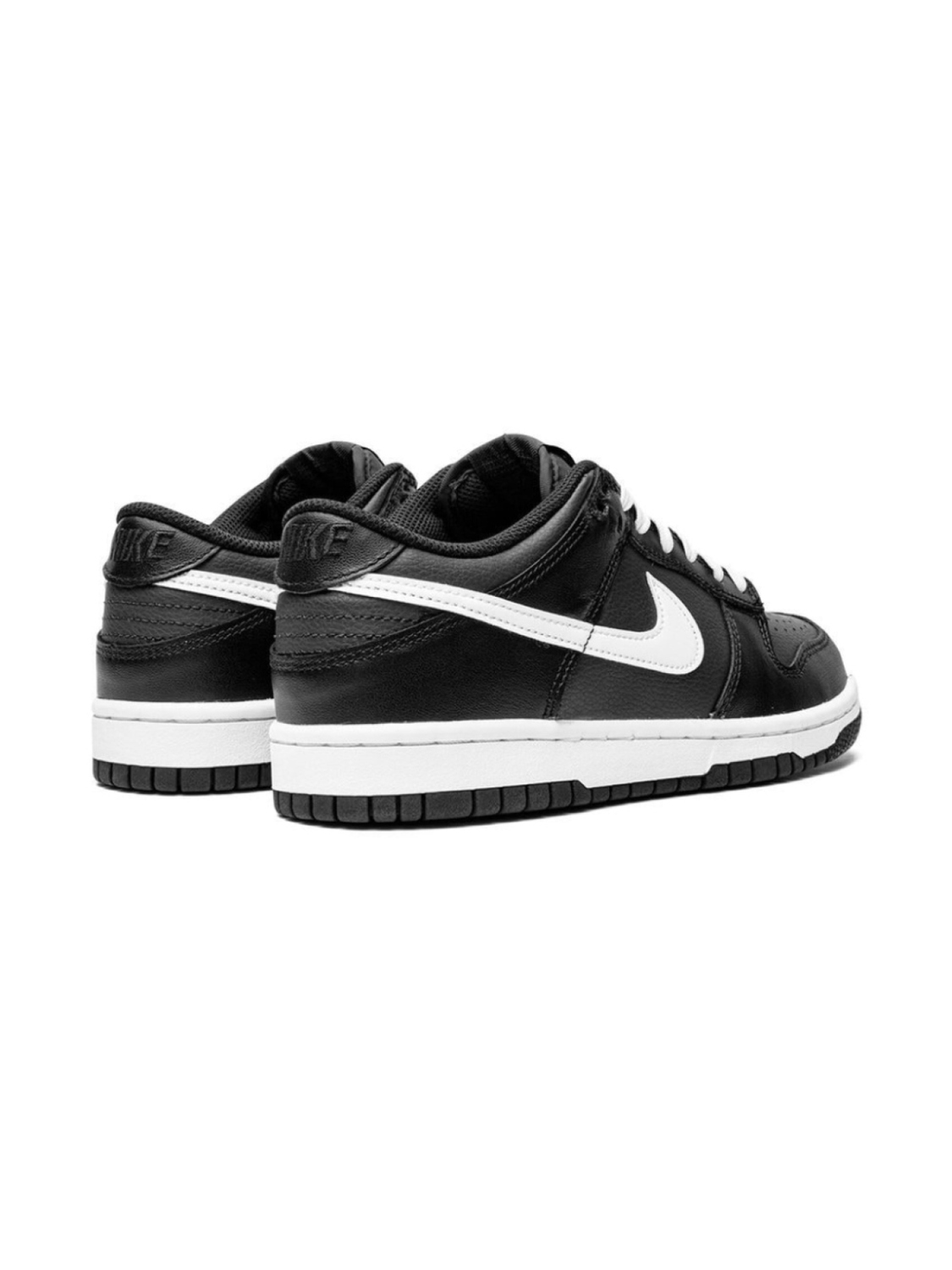 Nike Kids кроссовки Dunk Low, черный — фото 3
