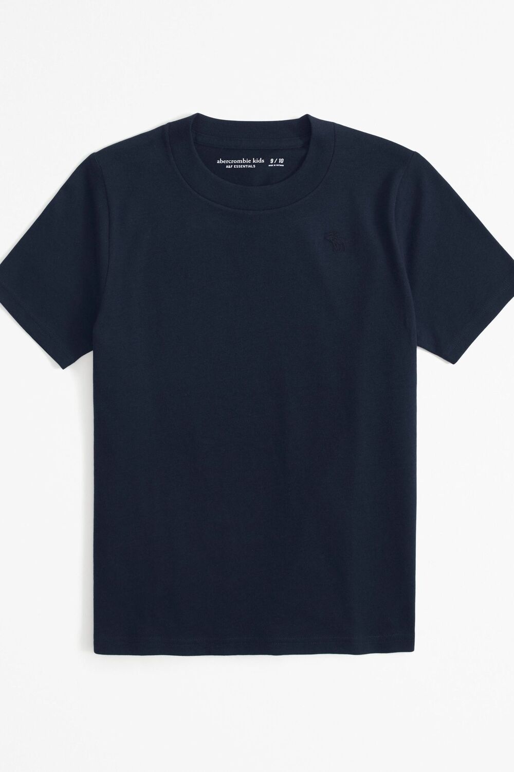 

Трикотажная футболка с круглым вырезом Abercrombie & Fitch, синий