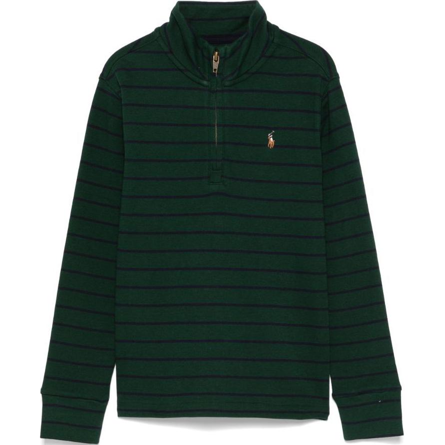 Футболка поло темно-зеленая детская Polo Ralph Lauren — фото 2