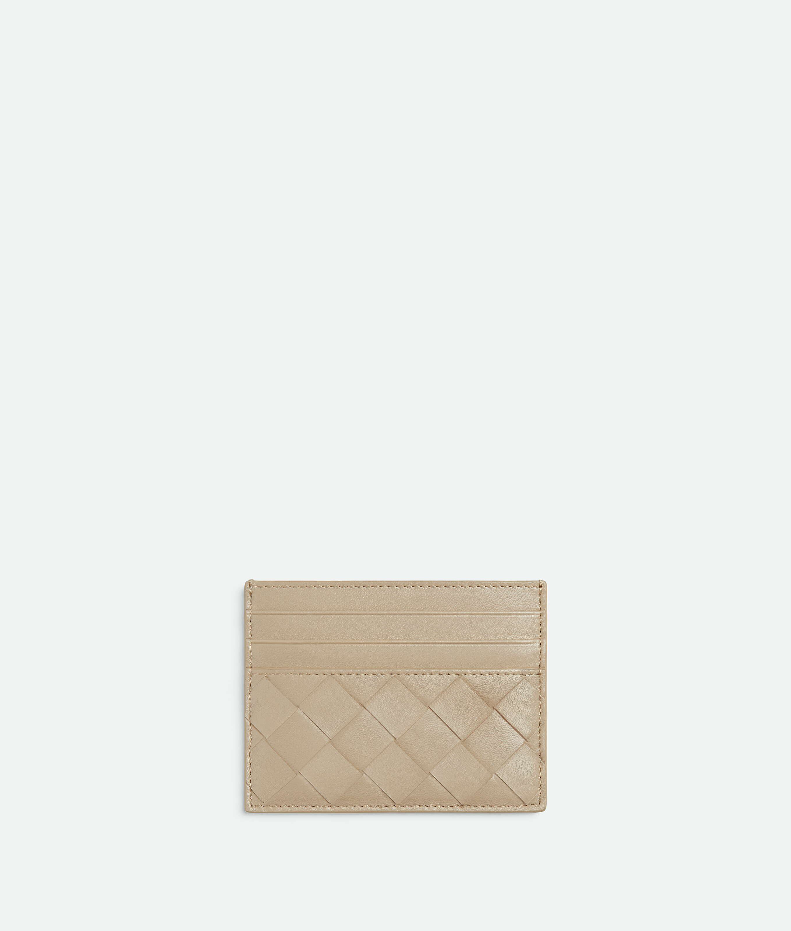 

Intrecciato credit card case BOTTEGA VENETA, ледник/экрю