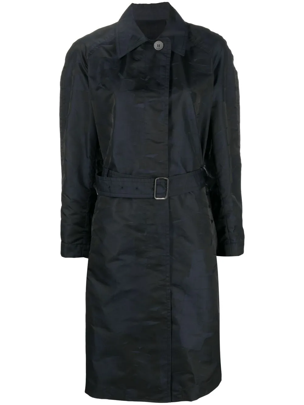 

Тренч с поясом Ferragamo, синий