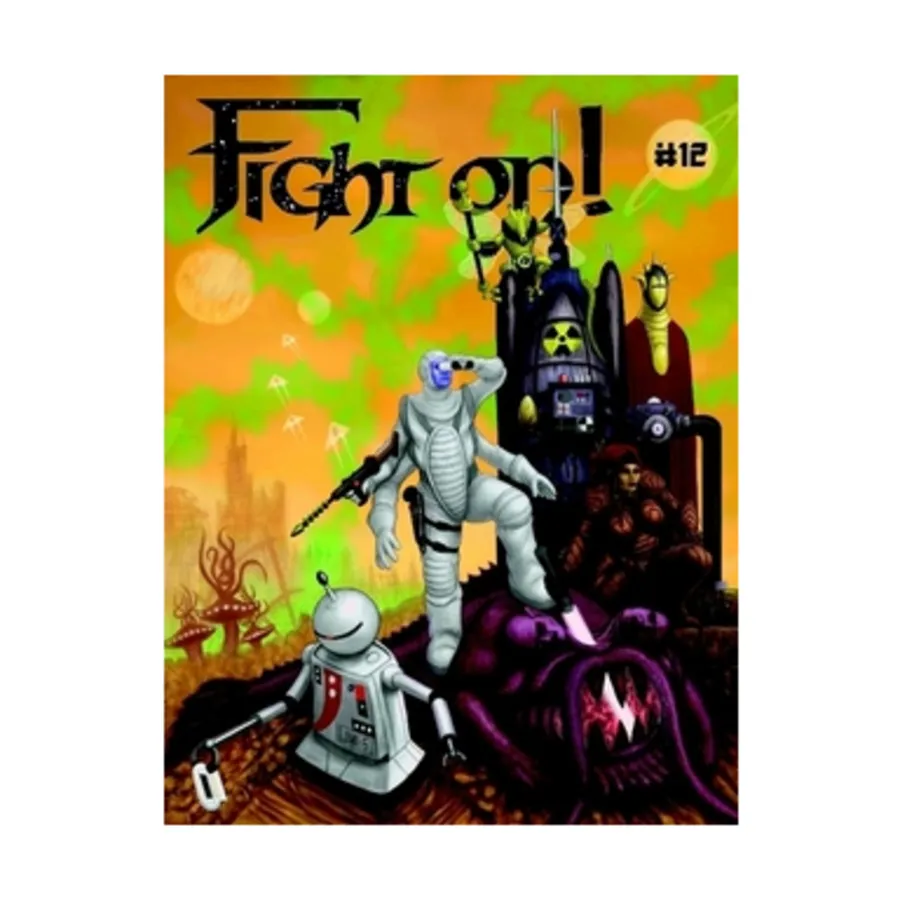 

Журнал #12 "The Tomb of Kaman-Doh Rey'd Witch Doctor", Fight On! - A Fanzine for Old School Renaissance