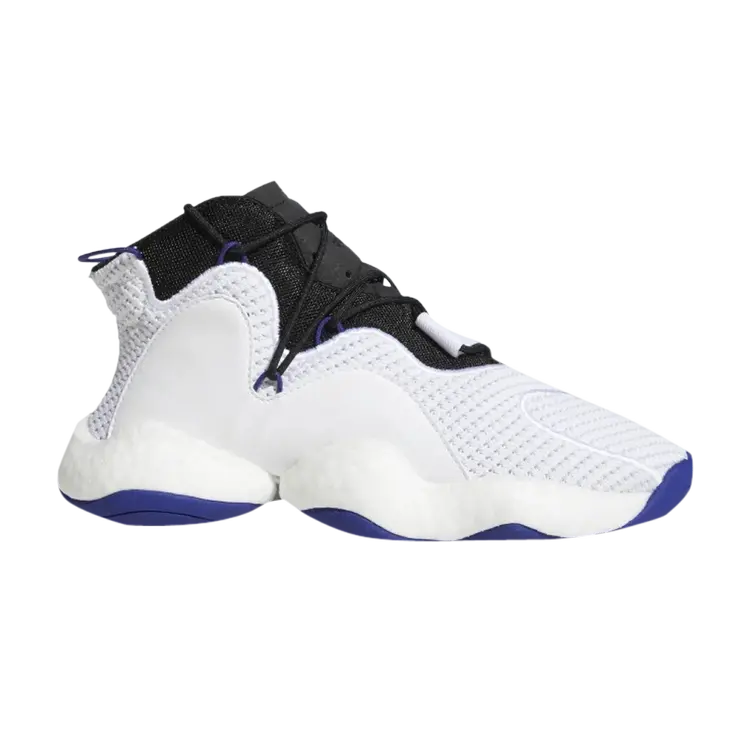 

Кроссовки Adidas Crazy BYW J 'Cloud White Real Purple', белый