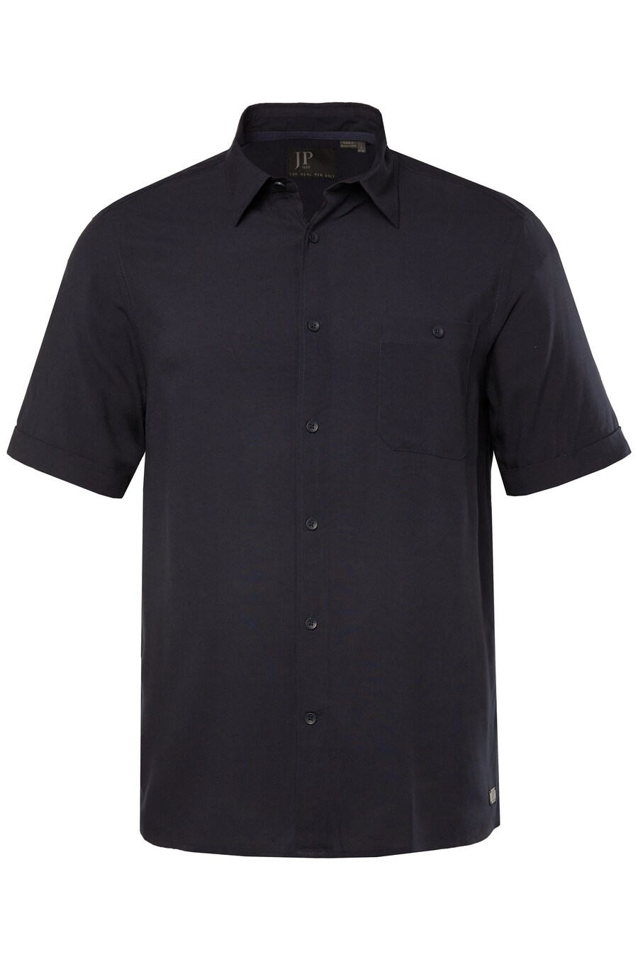

Повседневная рубашка JP1880 Regular fit Button Up Shirt, черный