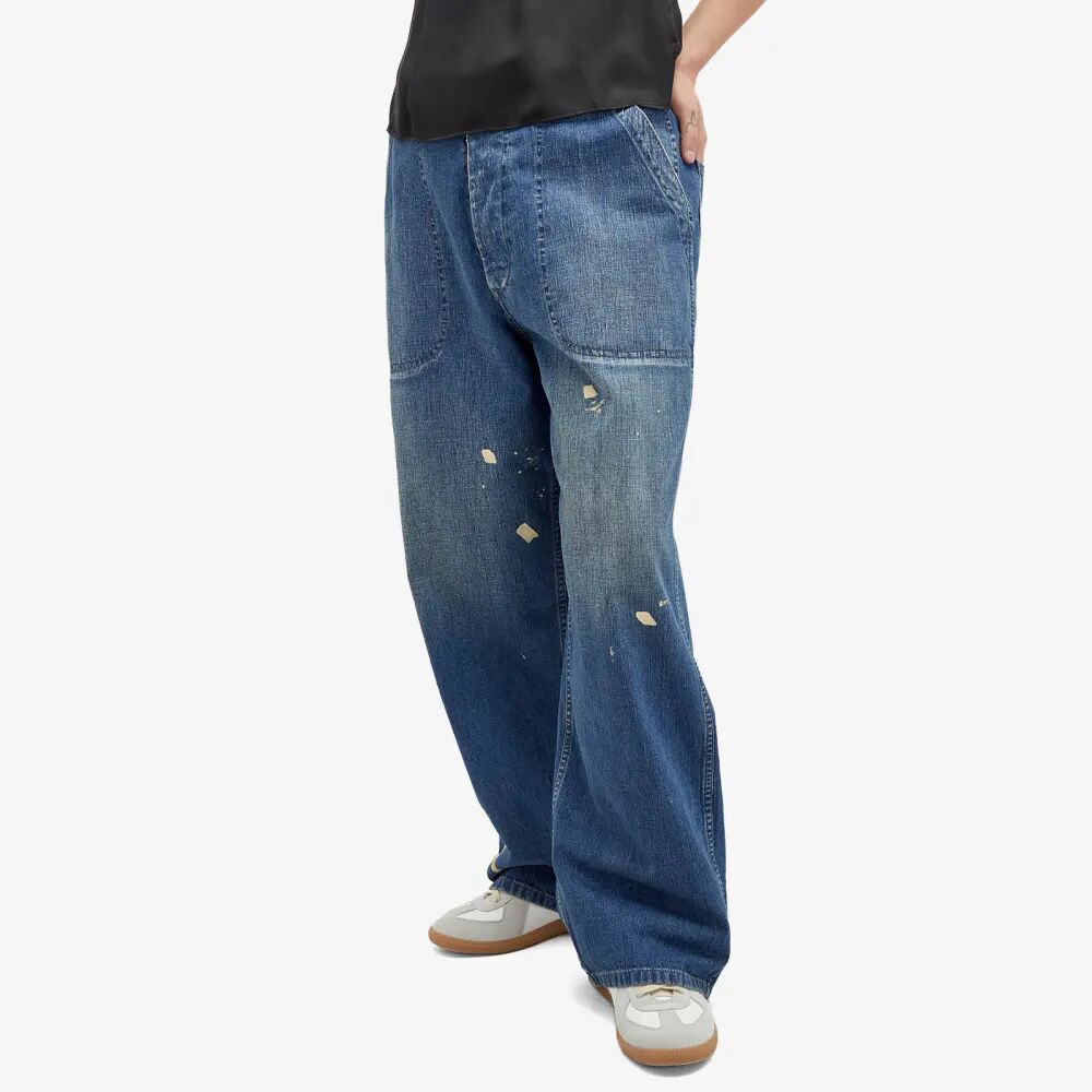

Maison Margiela Джинсы Carpenter, зеленый