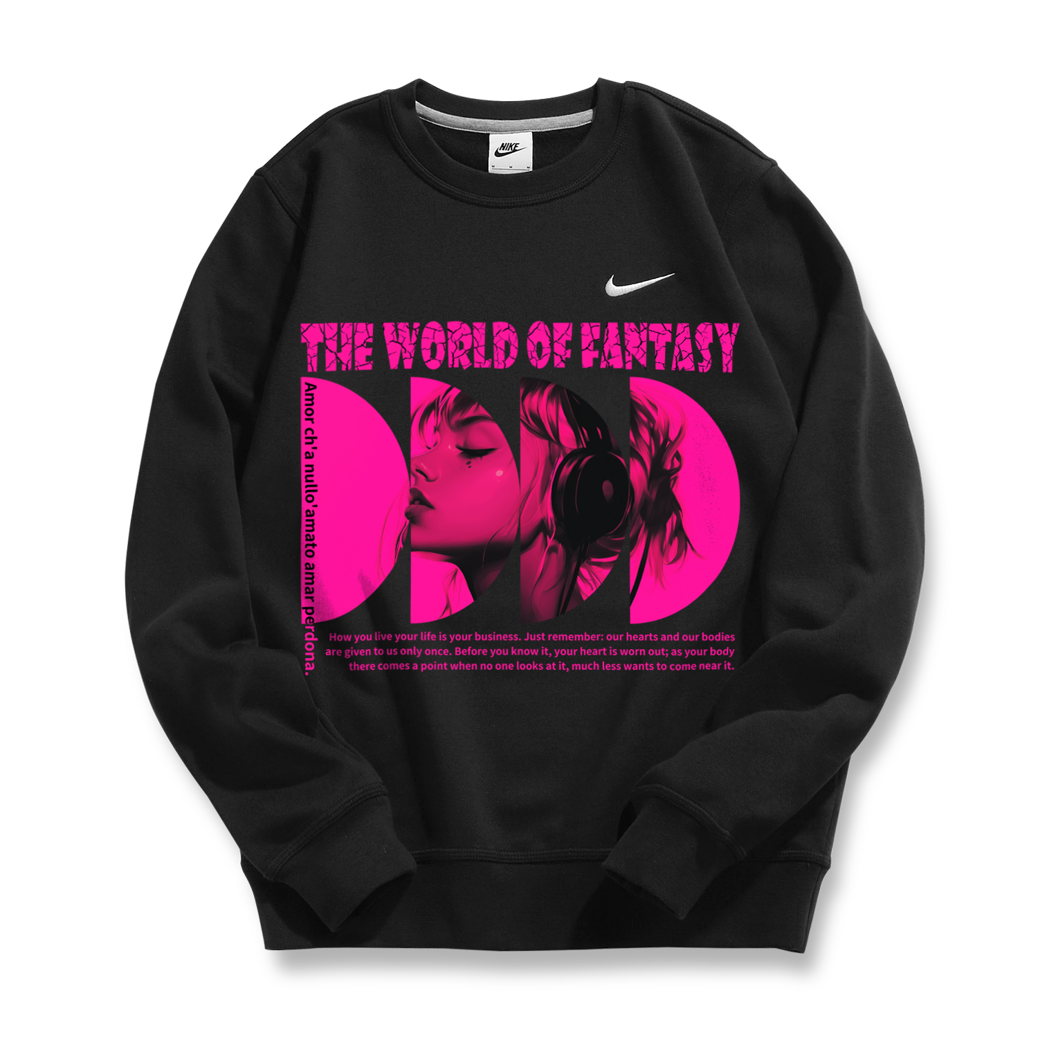 

Свитшот унисекс Nike, Pink Lady B
