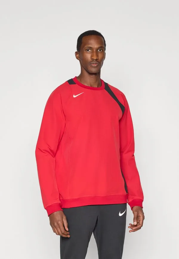 Футболка с длинными рукавами t90 с круглым вырезом Nike Performance, Gym Red/Black/Sail