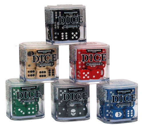 

Миниатюра Games Workshop Warhammer: 12mm Dice Cube (Various Colors)