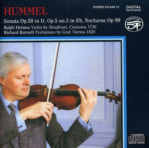 

CD диск Hummel / Holmes / Burnett: Works for Violin & Piano