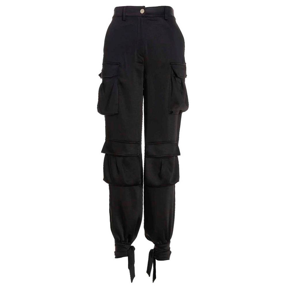 

Шикарные черные брюки с бантом Pinko