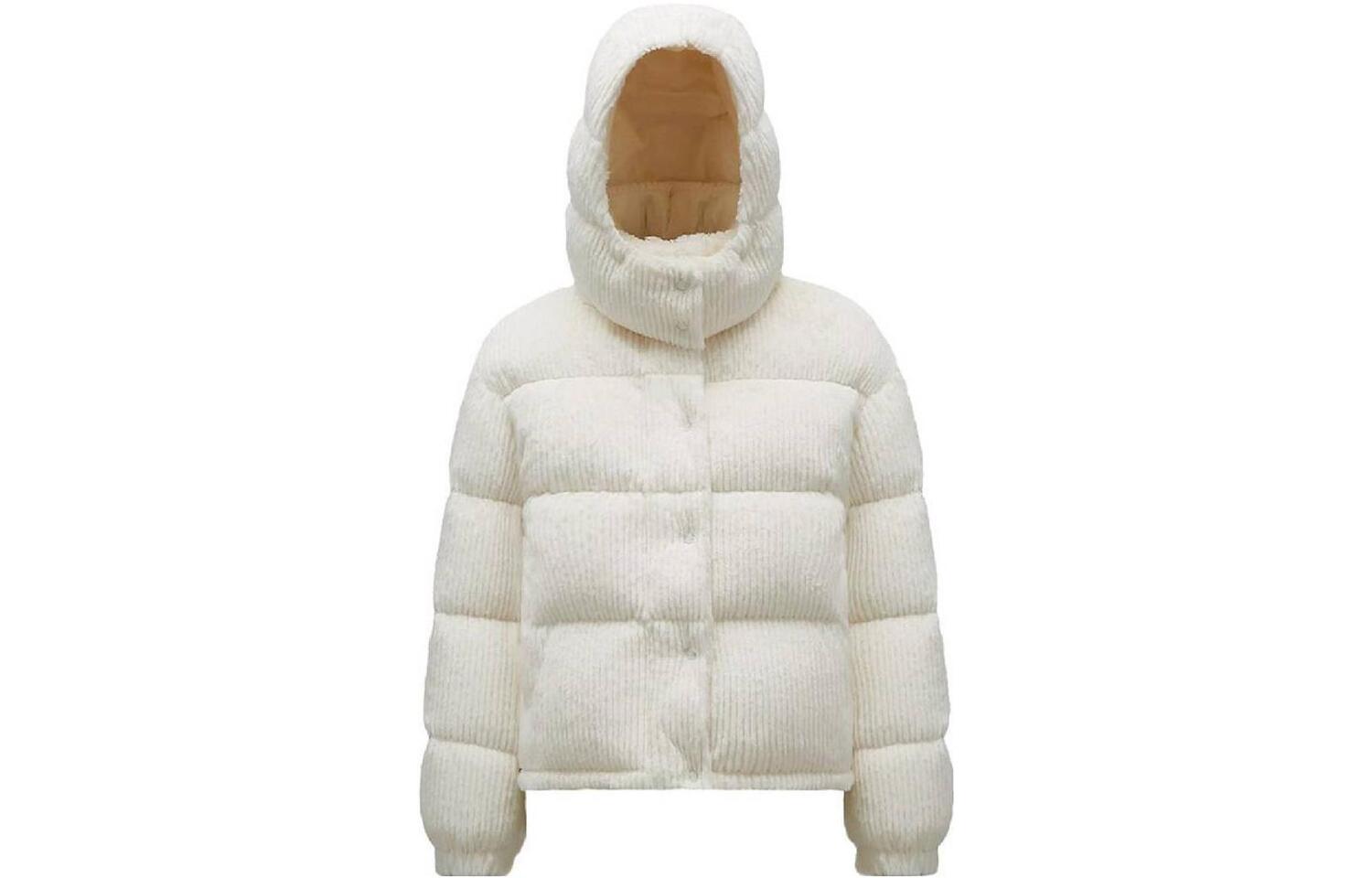 

Пуховик женский белый Moncler