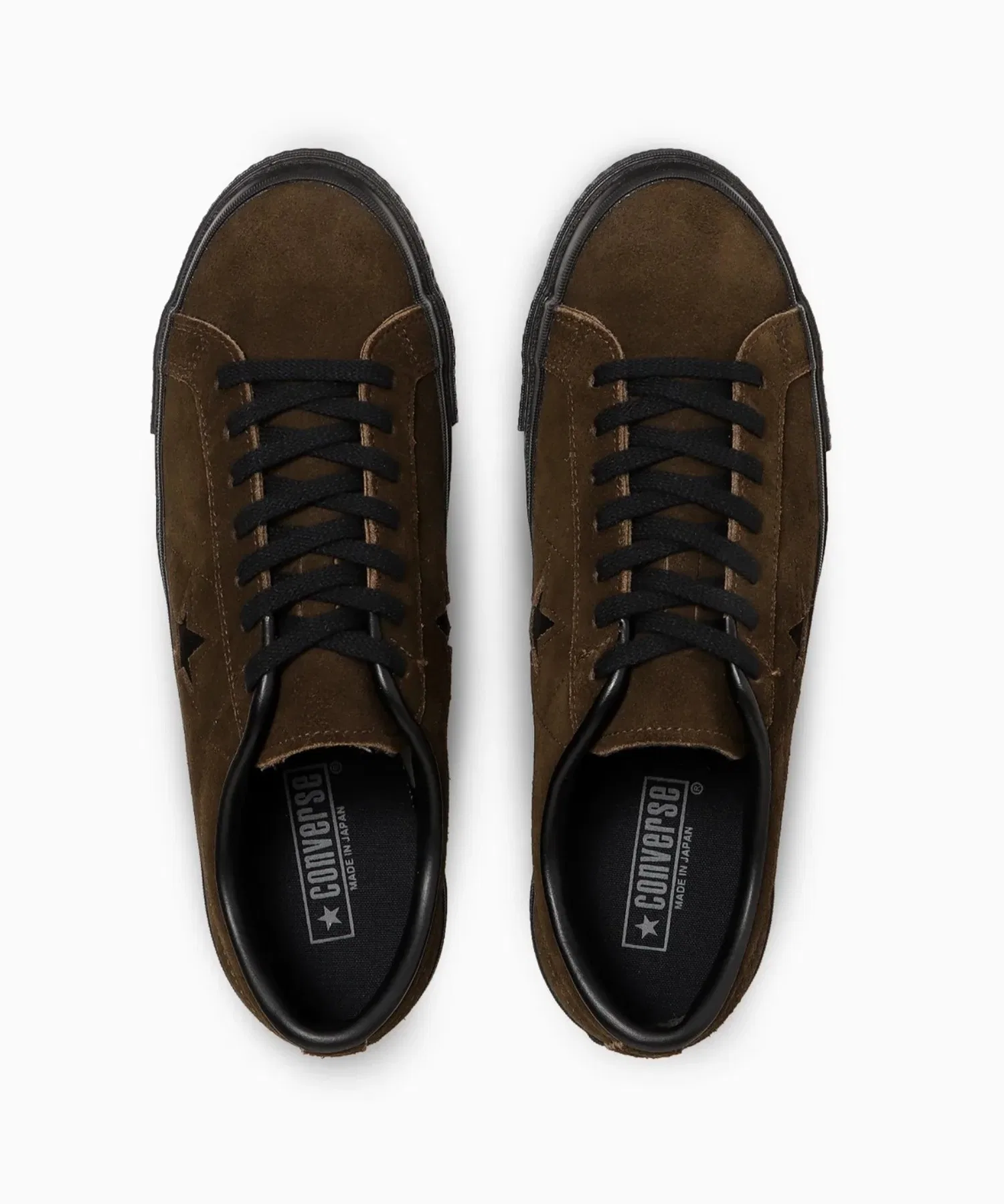 Мужские замшевые кроссовки Converse ONE STAR J SUEDE коричневые — фото 3
