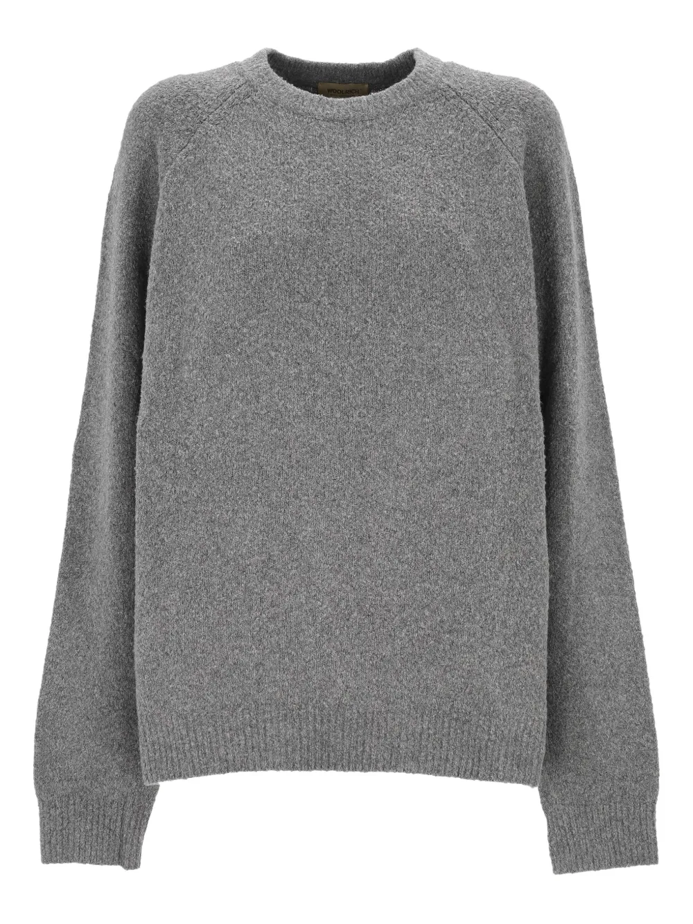 

Шерстяной свитер с рукавами реглан WOOLRICH, серый