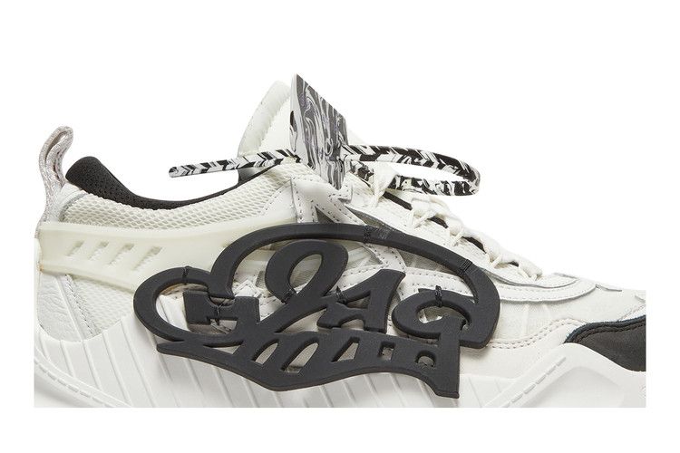Кроссовки Off-White Katsu x Off-White ODSY-1000 'White Black', белый — фото 3